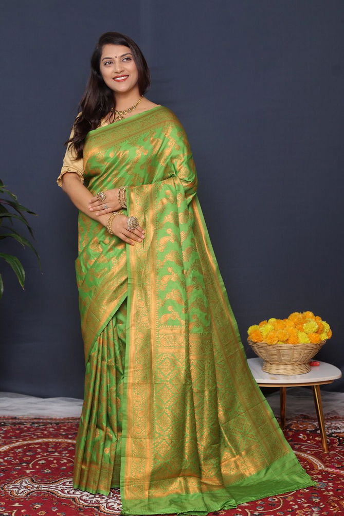 Vanshika Silk Fancy Silk Designer Sarees Catalog